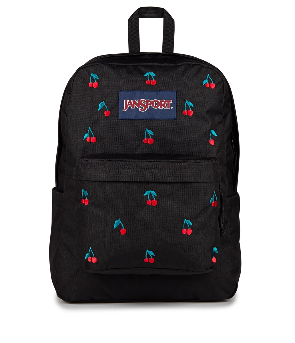 JanSport SuperBreak Plus backpack shown from the front