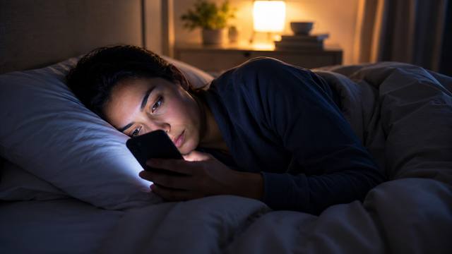 Why You Can't Stop Scrolling in Bed at Night