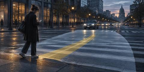 Distracted Walking: Large in the Simulator, Very Small in the Crash Data - article image